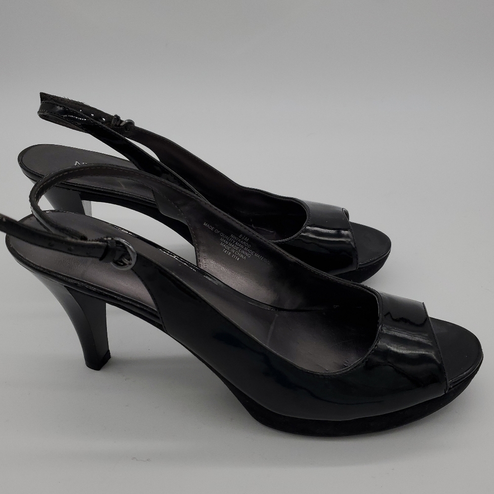womens black heels 8.5